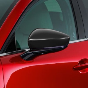 CZARNE NAKŁADKI NA LUSTERKA MAZDA CX-30
