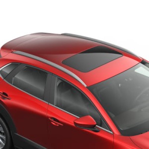 RELINGI DACHOWE SREBRNE MAZDA CX-30
