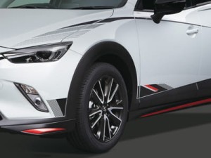 OKLEJENIE BOCZNE DOLNE MAZDA CX-3