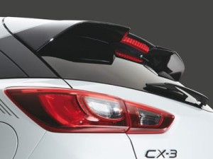 SPOILER TYLNY DACHOWY MAZDA CX-3