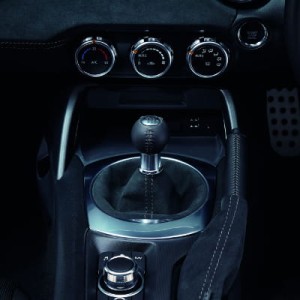 OSŁONA DŹWIGNI ZMANY BIEGÓW ALCANTARA MAZDA MX-5 ND
