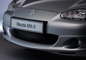 MOCOWANIE TABLICY REJESTRACYJNEJ MAZDA MX-5 NB