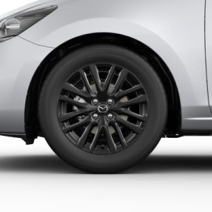 FELGA ALU 16" CZARNA DO MAZDY 2 DJ