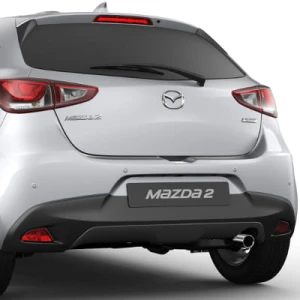 SZARA OSŁONA POD ZDERZAK TYLNY MAZDA 2 DJ