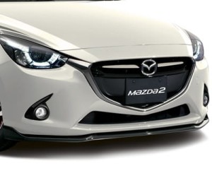 SPOILER DOLNY PRZEDNI MAZDA 2 DJ