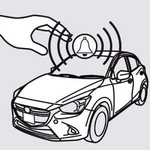 ALARM MAZDA 3 BP Z CZUJNIKEM RUCHU