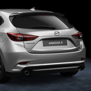 SPOILER ZDERZAKA TYLNEGO MAZDA 3 BN HATCHBACK