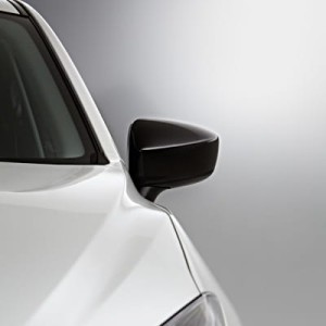 NAKŁADKI NA LUSTERKA CZARNE MAZDA 3 BM