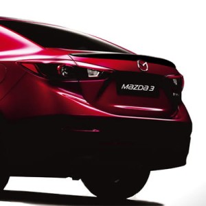 SPOILER TYLNY NA KLAPĘ MAZDA 3 BM SEDAN