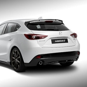 SPOILER TYLNEGO ZDERZAKA DO AMZDY 3 BM HATCHBACK