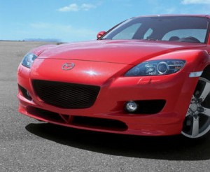 SPOILER PRZEDNIEGO ZDERZAKA MAZDA RX-8