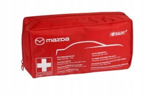 Apteczka samochodowa Mazda z normą DIN 13164