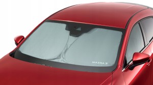 BLENDA OSŁONA PRZECIWSŁONECZNA NA SZYBĘ MAZDA 3