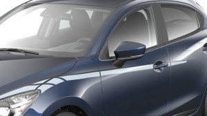 NAKLEJKI BOCZNE GÓRNE MAZDA 2 DJ