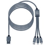 UNIWERSALNY PRZEWÓD USB SZARY