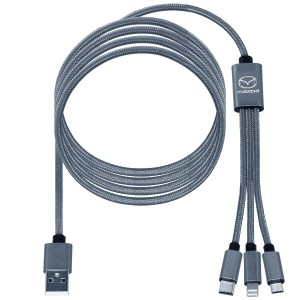 UNIWERSALNY PRZEWÓD USB SZARY