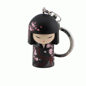 Japońska laleczka Kokeshi: Michiko „Wise - Mądra”